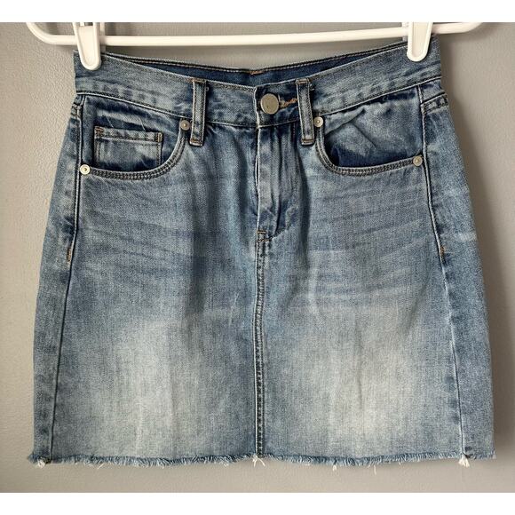 BLANKNYC Denim Skirt Womens Size 24 - Picture 1 of 6